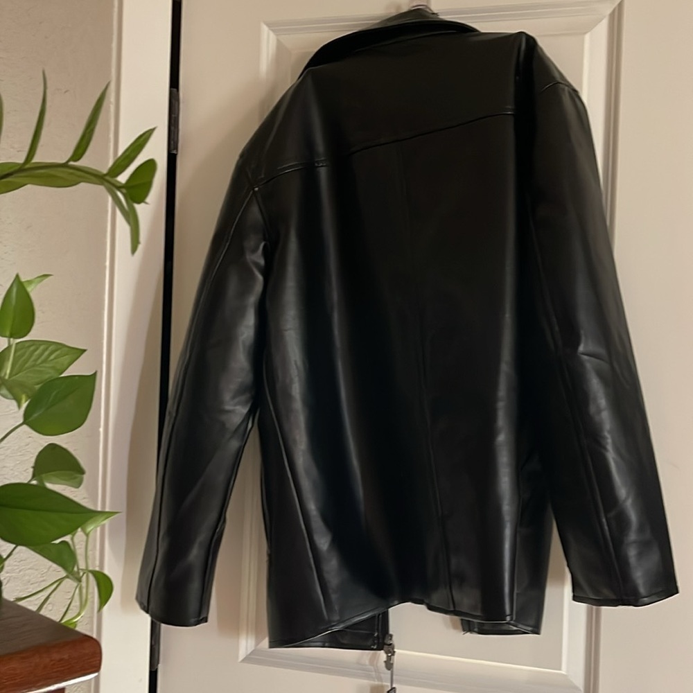 E A Collection XL Faux Leather Jacket - Picture 5 of 12